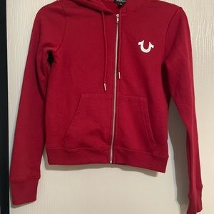 True Religion zipper hoodie jacket size XS